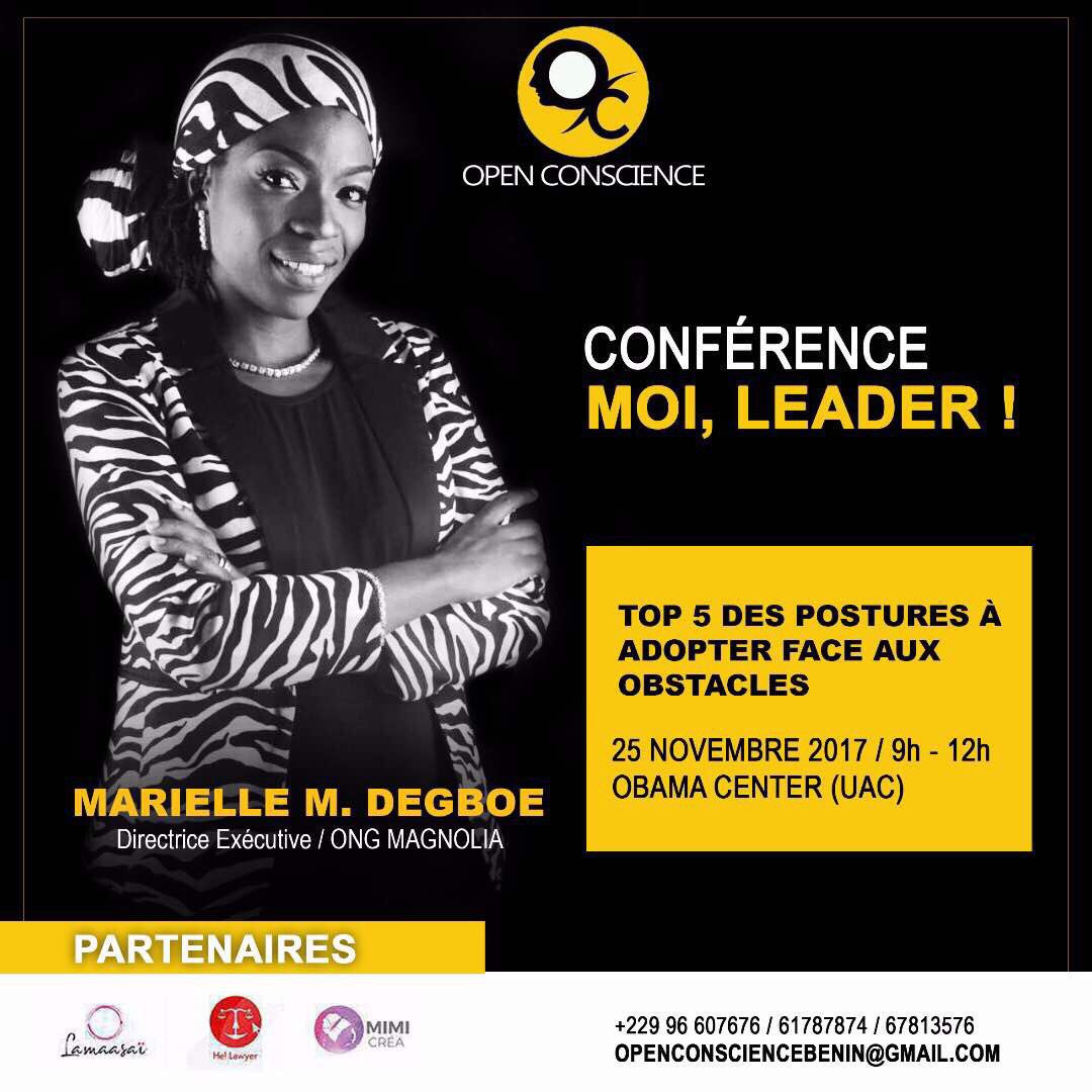 Open_Conscience's tweet photo. Inscriptions ici https://t.co/xOAlhhfAmC #OpenConscience #Women #empowerment #motivation #Inspire #leadership #achievement #africa #team229 https://t.co/qmGgcStY5u