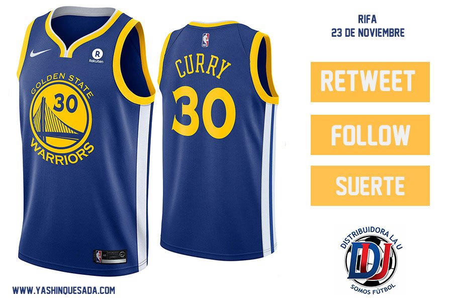 RT y follow <a href="/yashinquesadacr/">Yashin Quesada</a> para participar en la rifa de la camisa de <a href="/StephenCurry30/">Stephen Curry</a> 🙂