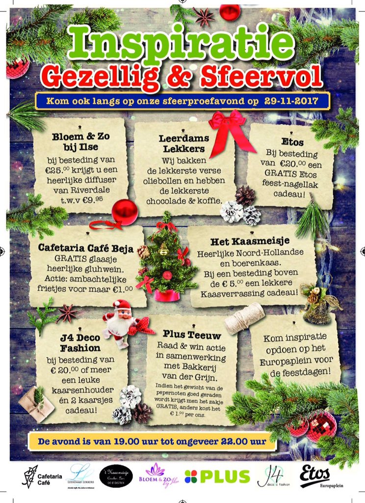 LLekkers's tweet photo. En om in de sfeer te komen onze sfeerproefavond woensdag 29-11-2017 https://t.co/OiBNoOtvnt