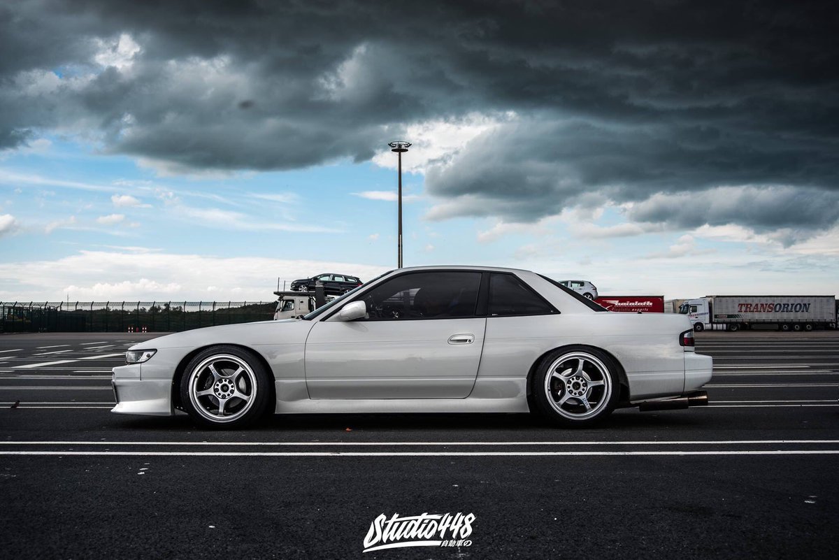 _Studio448's tweet image. Matt’s PS13! Taking it back to earlier this year - patiently waiting for our ferry to arrive after an awesome trip through Europe! #studio448 #nissan #silvia #ps13
