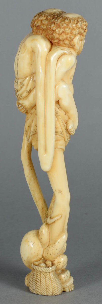 SteveSlyJapArt's tweet photo. Latest arrival at Steve Sly Japanese art -https://t.co/3RujthKN5M -#Meijiperiod #Meiji #Walrustusk #Tusk #Ivory #Walrus #Okimono #Japaneseworksofart #Steveslyjapaneseart #Drunkmen #Drinking #Drunk #antiques #Japaneseantique #Japan #Stevesly #carved https://t.co/BxgB3xi04y