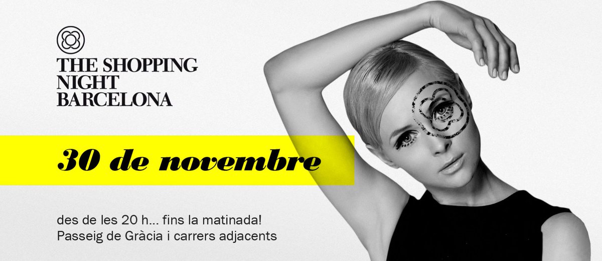 HotelSohoBCN's tweet photo. On November 30th, #Barcelona Shopping Night fills the Passeig de Gràcia with glamour, shows and food trucks for an amazing evening of afterhours #Shopping >>https://t.co/ipBydc7aYM

#Sales #ShoppingNight https://t.co/NFZanP2AlZ