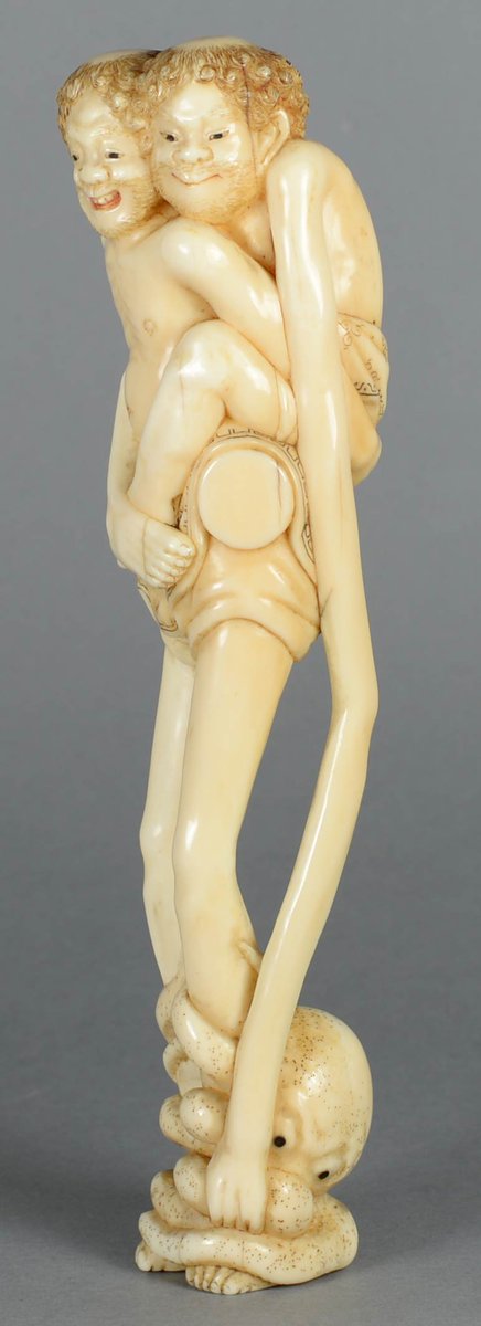 SteveSlyJapArt's tweet photo. Latest arrival at Steve Sly Japanese art -https://t.co/3RujthKN5M -#Meijiperiod #Meiji #Walrustusk #Tusk #Ivory #Walrus #Okimono #Japaneseworksofart #Steveslyjapaneseart #Drunkmen #Drinking #Drunk #antiques #Japaneseantique #Japan #Stevesly #carved https://t.co/BxgB3xi04y