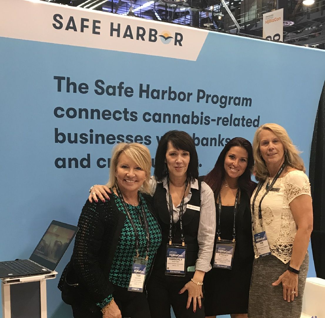 SafeHarborSrvs's tweet photo. Thanks to all those who visited our booth at #MJBizCon2017, we had a blast! https://t.co/UMbw7Fb6vG