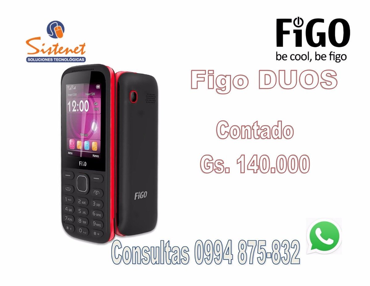 sistenetpy's tweet photo. Consultas 0994875832
FIGO DUOS
#figo #becoolbefigo #GSM #smartphone #figoDUOS #figofans #dualsim #VGAcamera #spreadtrumreprocessor https://t.co/FMix28SjjO