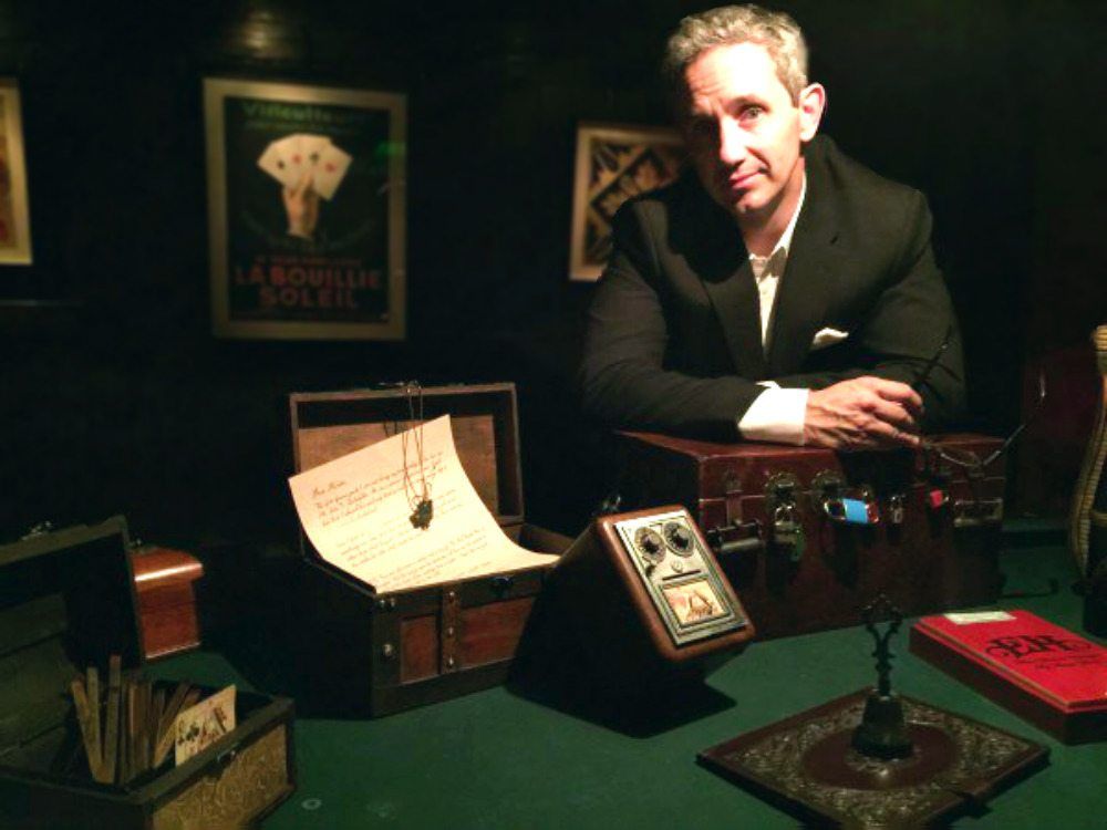 HauntingNet's tweet photo. The 49 Boxes is not just an immersive evening, a magic show, a game of puzzles &amp; intrigue, it's a passion project from a man who has fallen in love with magic &amp; the stories behind it: https://t.co/y3xZtOWqI9⠀
⠀
#MichaelBorys | #49Boxes | #ImmersiveTheater https://t.co/XWVvsg9uUX
