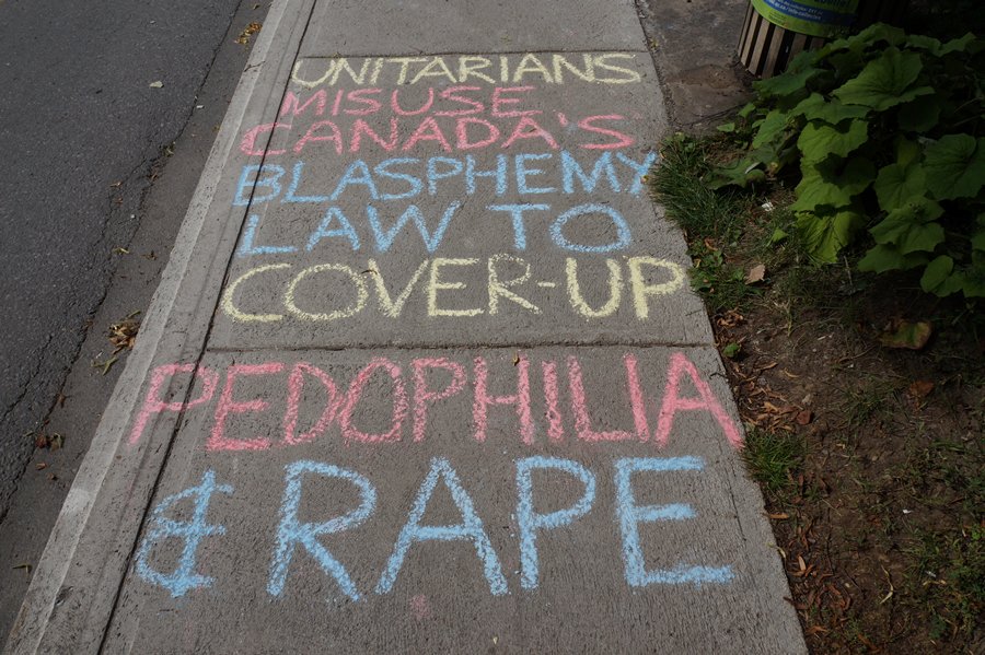 RobinEdgar's tweet photo. What better day than #WorldChildrensDay to remind people that children have #BeenRaped by #UUA #clergy &amp; #SundaySchool #teachers, but #Montreal #Unitarian U*U @MontgomerySue #NEVERreported @UUA's misuse of Canada's #BlasphemyLaw in #LegalBullying meant to hide #UU #ChildSexAbuse? https://t.co/YYoh3P0UBL