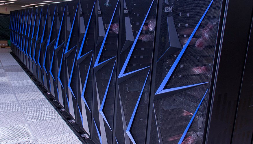 Livermore_Lab's tweet photo. Our newest and fastest supercomputer is taking shape! Sierra will be a 125-petaFLOPs/second (peak) machine, projected to about 6x the sustained performance of our current workhorse, Sequoia. 😲 https://t.co/qv5TeyH4Dt https://t.co/LbP02A5ivt