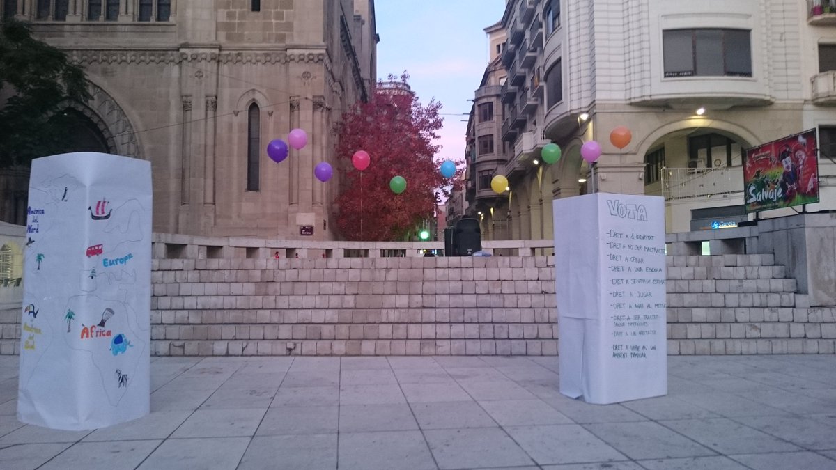 Les Obres Socials Maristes Lleida ja estem preparats per gaudir dels #DretsdelsInfants #osmll