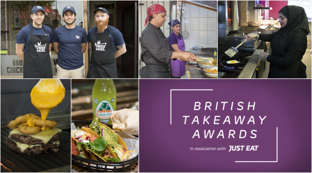 TheBTAs's tweet photo. Today the South East show us their flavourful finalists. Chicken &amp; Blues, Taal Kitchen, Bapz &amp; Wrapz, Mexigo and Sizzlers. #thebtas
🍗 🍞 🌮 🍛 https://t.co/dyyguAuJ7e
