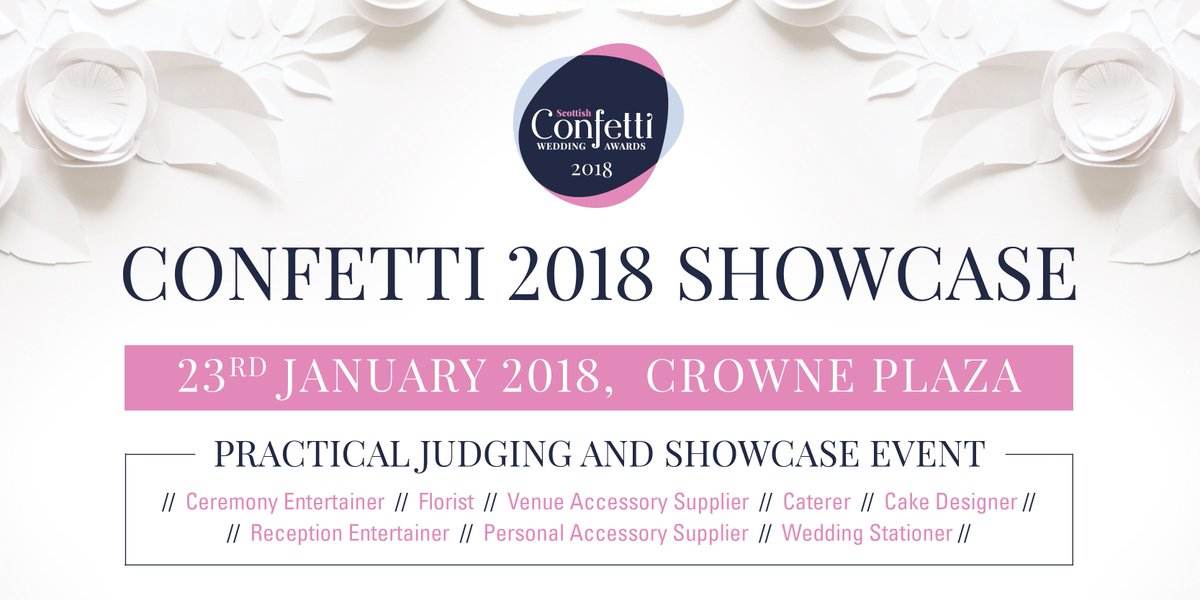 We pride ourselves on a transparent competition and Team Confetti are VERY excited for the first ever practical judging and showcase event on the 23rd January! Introducing Confetti 2018 Showcase - See you there! #Confetti2018