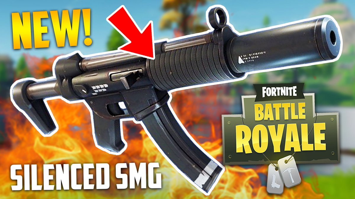 Typical Gamer On Twitter Fortnite Battle Royale New Silenced Smg - typical gamer on twitter fortnite battle royale new silenced smg livestream retweet for a shoutout watch it live here