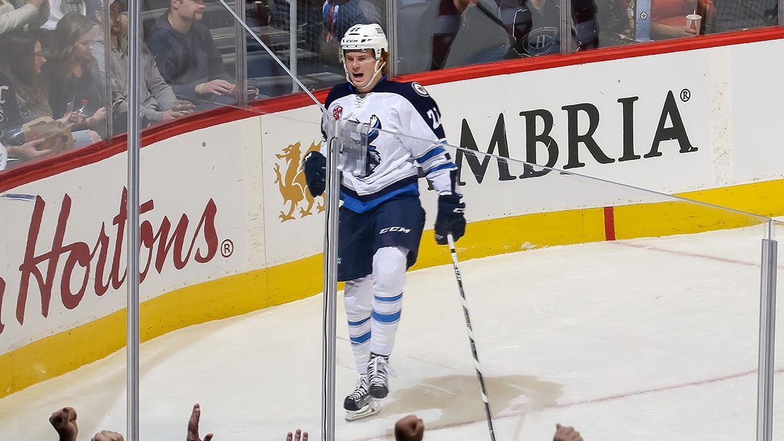 ManitobaMoose's tweet photo. With six points and two game winning goals in three #MBMoose wins, Mason Appleton has been named the CCM/@TheAHL Player of the Week! DETAILS >> https://t.co/tfkIO1PpU9 #GoMooseGo https://t.co/sE6SDfCG8h