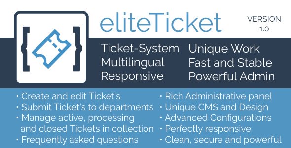 wonsterscript's tweet image. ThemeForest – eliteTicket – Awesome Ticket System – 20921978:… wonsterscript.com/themeforest-el… #PremiumScripts #advanced #center #client #elite