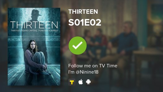 ChoupiZila's tweet photo. J'ai enfin vu S01E02 Thirteen! #thirteen  #tvtime https://t.co/UJO9zfcVbN https://t.co/NrrSECR8aq