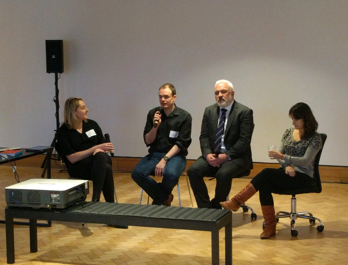 DugCampbell's tweet photo. Great fun today speaking at the #AfterMoney Symposium in Edinburgh. Some fascinating conversations both on and off stage. Thanks to @chrisspeed and @DesignInf team for the invite! https://t.co/lcgANU4nNx