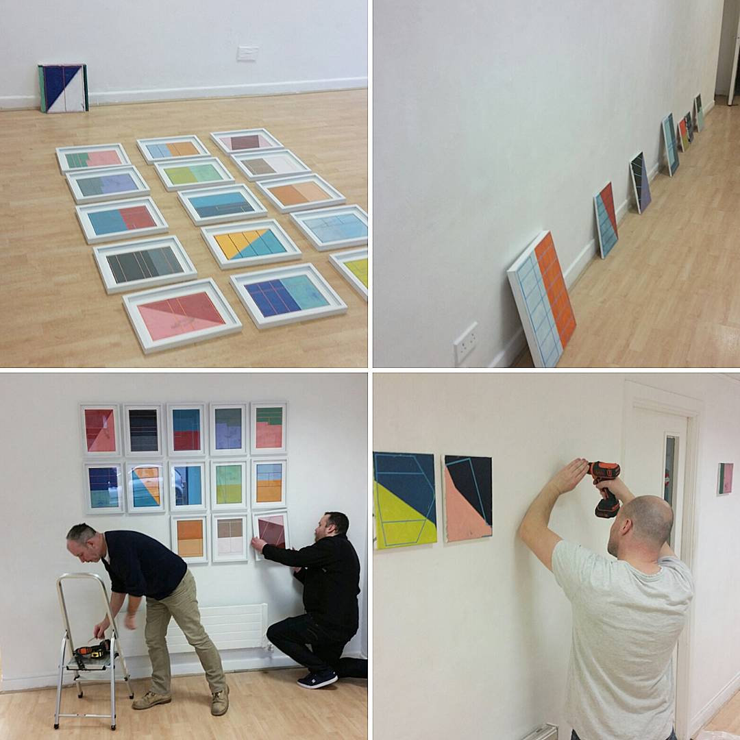 MsDs13's tweet image. Setup up today at Signal Art Centre.
Thanks to everybody involved what great team effort!
#painting #acrylic #geometric #abstract #minimalism #shapes  #structure #colour  #contemporaryart  #geometricart #nonobjectivepainting #art #kunst #signalartscentre #today #bray  #ireland
