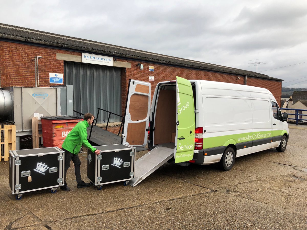 MacCollMedia's tweet photo. Another day another couple of sprinters heading to Europe #euro6 #serverrelocation #germany https://t.co/3Sel5IwrUg