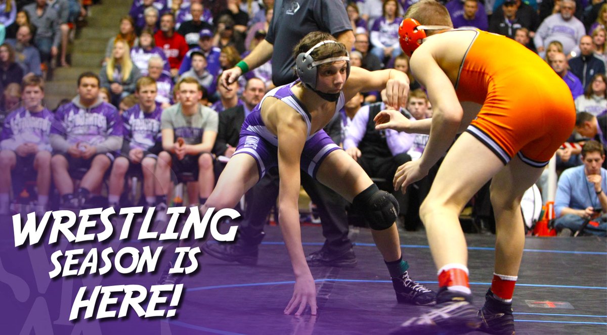 Competition begins for all WIAA Wrestlers today! Good luck this season! The #RoadToState is officially underway! #wiaawr
