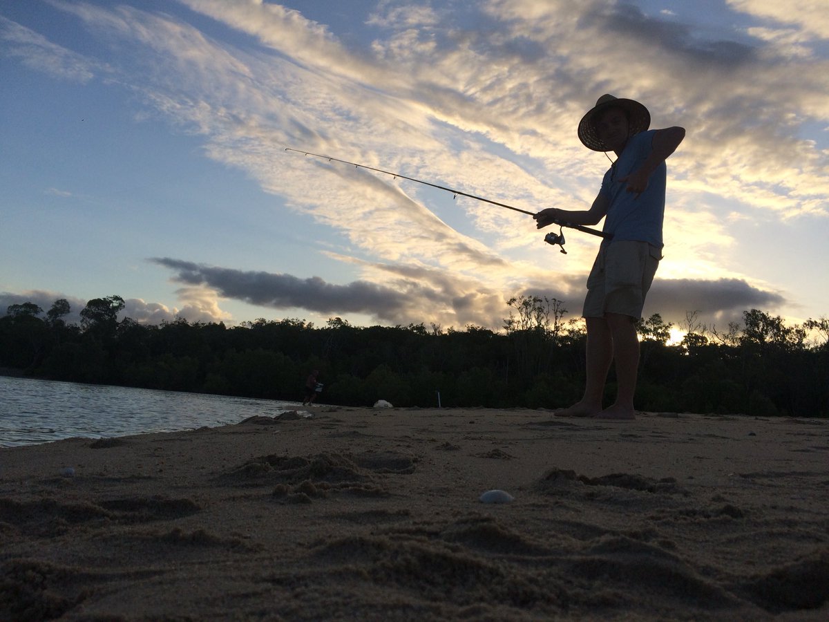 The barramundi battler wets a line at Trinity Park #SnapCairns #fishing #barra #prawns <a href="/HaydenSmith9/">Hayden Smith</a> <a href="/Take_Me_Fishing/">Take Me Fishing</a> <a href="/TheCairnsPost/">Cairns Post</a>