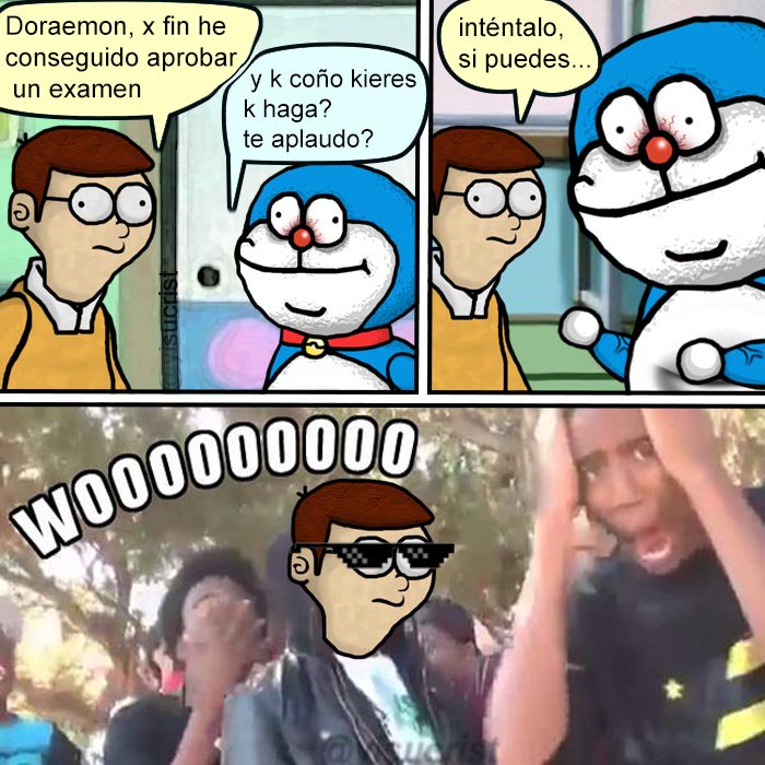 nobita es un tio xungo