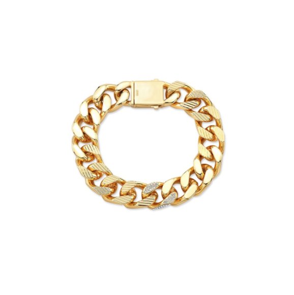 "Double Deniming" <a href="/peonylim/">Peony Lim</a> accessorized her all #denim look with a Franco Crystal Bracelet while out in #Paris ⛓ bit.ly/2AYTIYy #livingthevita