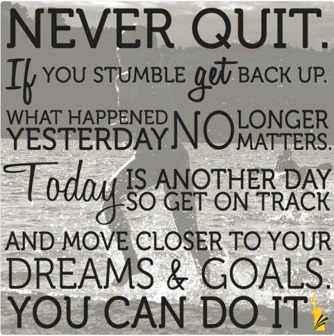 Monday Moment: Never Quit! #NVVARocks
