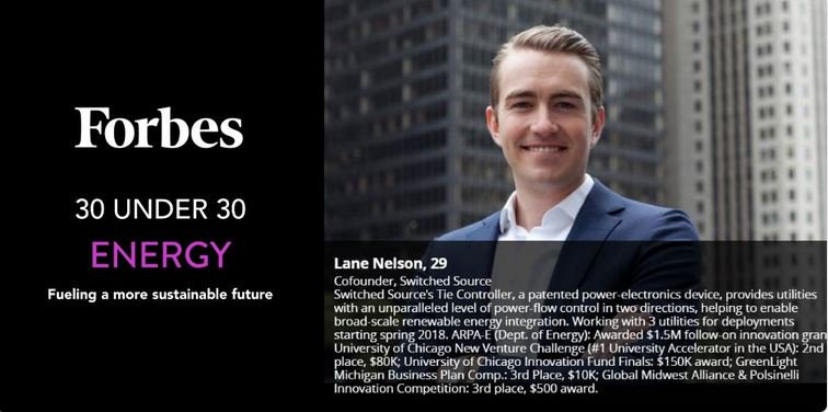 Switched Source co-founder Lane Nelson named to the <a href="/Forbes/">Forbes</a> #30Under30 list for 2018!  forbes.com/pictures/5a020…