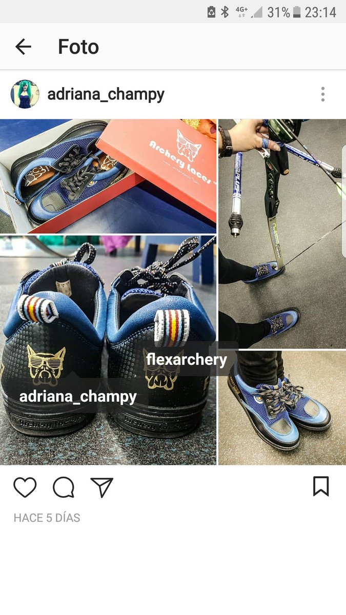 .<a href="/adriana_champy/">Adriana Martín</a> ya tiene sus zapatillas <a href="/archerylaces/">archerylaces</a>. Y tú ¿A qué esperas?