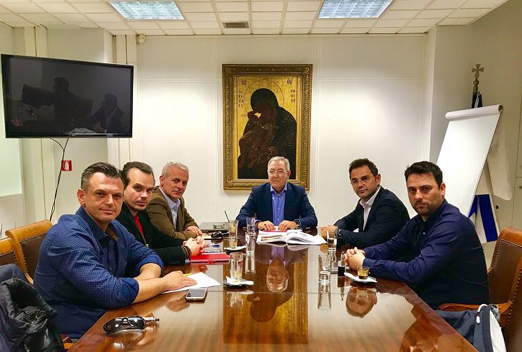 poasygr's tweet photo. Πλήρη ενημέρωση από τον Πρόεδρο του Μετοχικού Ταμείου Πολιτικών Υπαλλήλων είχε η Ομοσπονδία μας #poasy #astynomia #mtpy #easyp https://t.co/e9ErkJH6bc https://t.co/j03fk8kEDL