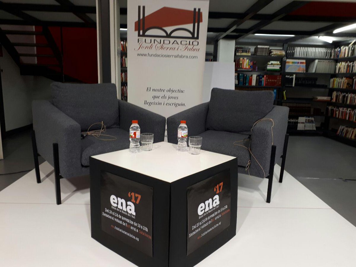 FundacioSiF's tweet photo. #ena17 Tot a punt per començar el streaming de la XERRADA D'AVUI: "Parlem de Cinema" amb PEP MUNNÉ moderat per JOSEP COSTA. Que la gaudiu!
https://t.co/s0NyGSzMzH https://t.co/06biiAlcTc