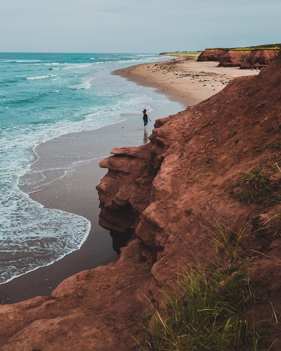 ExploreCanada's tweet photo. Thunder Cove Beach differs from the other shorelines on @tourismpei .  📷: @mattchisholmm  #ExploreCanada https://t.co/5FXNTlm9Al