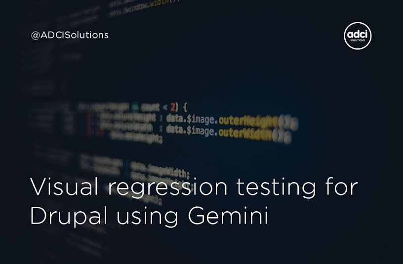 ADCISolutions's tweet photo. If you use Gemini for visual regressing resting, you will do it much faster. You may read about this tool and its work in our new article: https://t.co/OpryRLOq3J
#ADCISolutions #Drupal #Gemini #Web_development #regression_testing https://t.co/0yXtJOcsFo