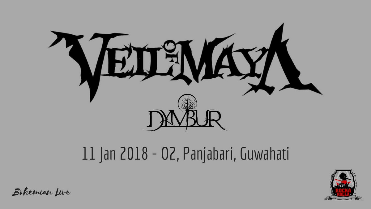 Dymbur_Band's tweet photo. Stoked to announce that we are opening for @veilofmayaband in Guwahati, India this January 2018.
#thraat #openingact #veilofmaya https://t.co/qpkNsLYOLu