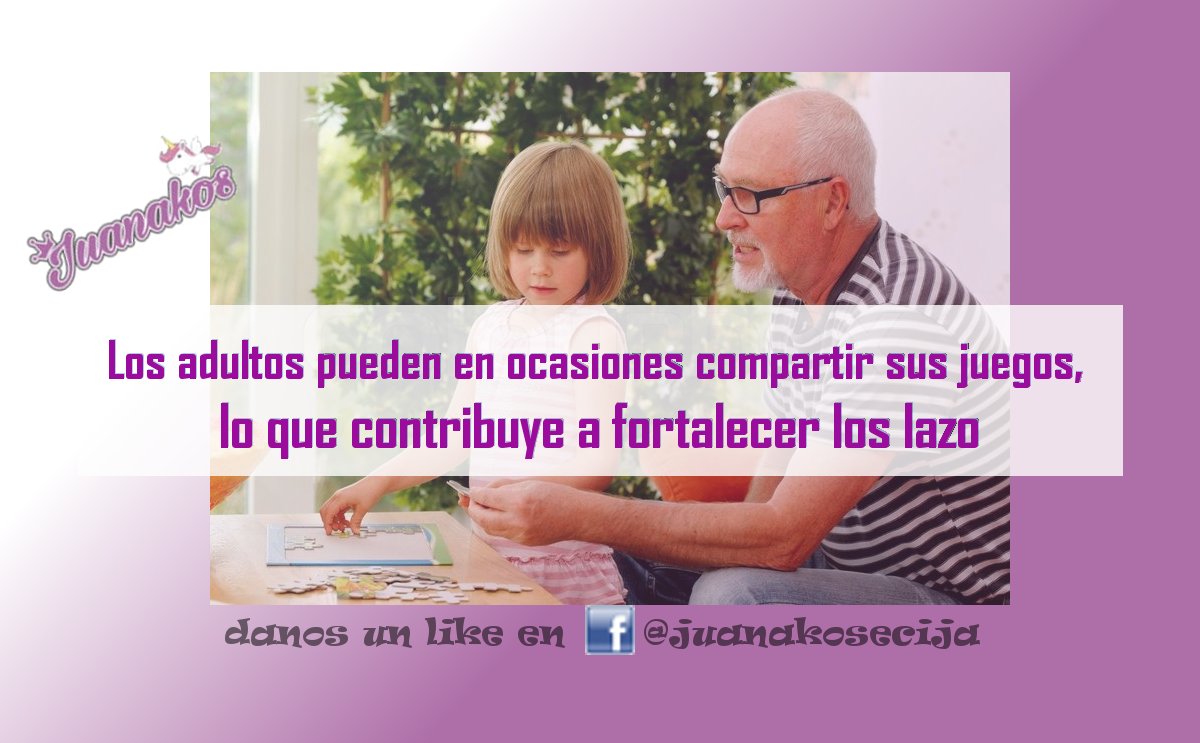 Jugar con un hijo o un nieto contribuye a fortalecer lazos afectivos