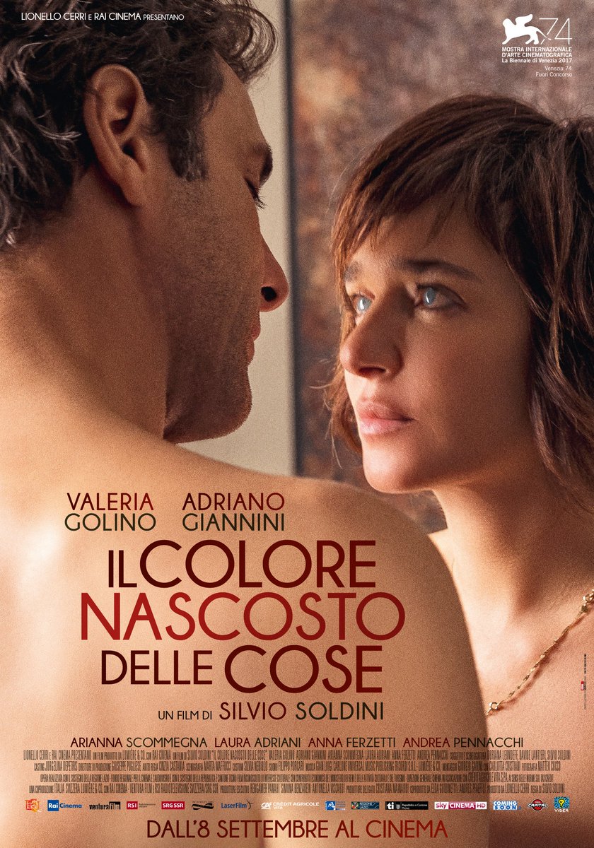 CineItaliaStyle's tweet photo. Monday, November 20 - 7:30 PM EMMA - IL COLORE NASCOSTO DELLE COSE 2017 Directed by Silvio Soldini
#cis2017 @LuceCinecitta @SidGrauman @AmericanFilm @suite19pr #CamillaCormanni #EleonoraPratelli @LauraDelliColli https://t.co/BRqBgMQt5n