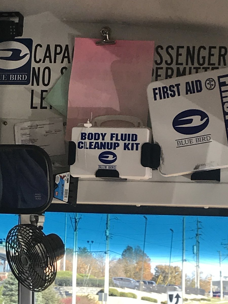 Julie_Flory's tweet photo. Seen on the school bus: A reminder that we do *not* pay these people enough for the things we ask of them #ThankASchoolBusDriver https://t.co/0FCb5JfvvI