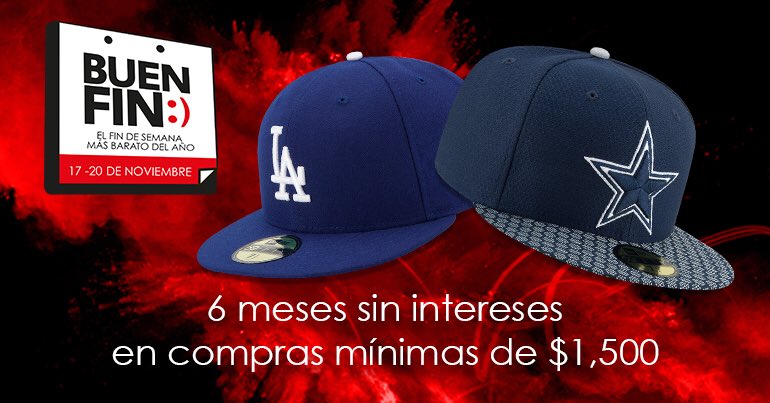 NewEraMundoE's tweet photo. Aprovecha el último día de @ElBuenFin y llévate a meses sin intereses las caps que siempre has querido estrenar.

#ThisIsTheCap https://t.co/U9OXh5I7IX