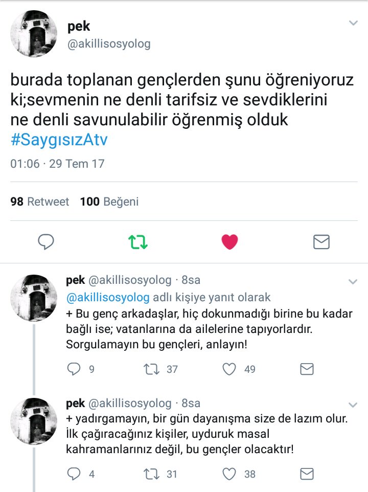 Edyldza's tweet photo. Ne çabuk unutuldu #SaygısızSabah https://t.co/wH17fl90ie