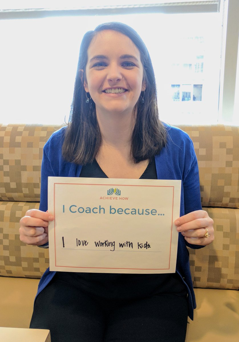 AchieveNowPhila's tweet photo. Two of our coaches at @MorganLewisLaw share their inspiration... #ICoach because "I wanted to be a voice and help (our students) achieve their common goals" &amp; "I love working with kids" 
#achievenow #betterreaders #brighterfutures #philly #phonics https://t.co/oo1Mm9emBr