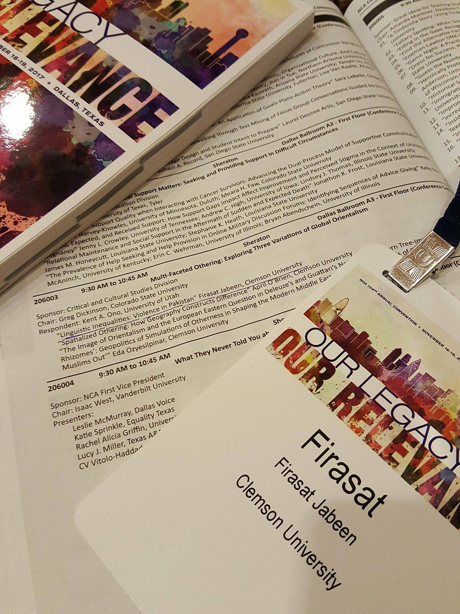 firasat_jabeen's tweet photo. So excited to have NCA experience; its a great conference #NCA2017 https://t.co/eXKe38o3e3