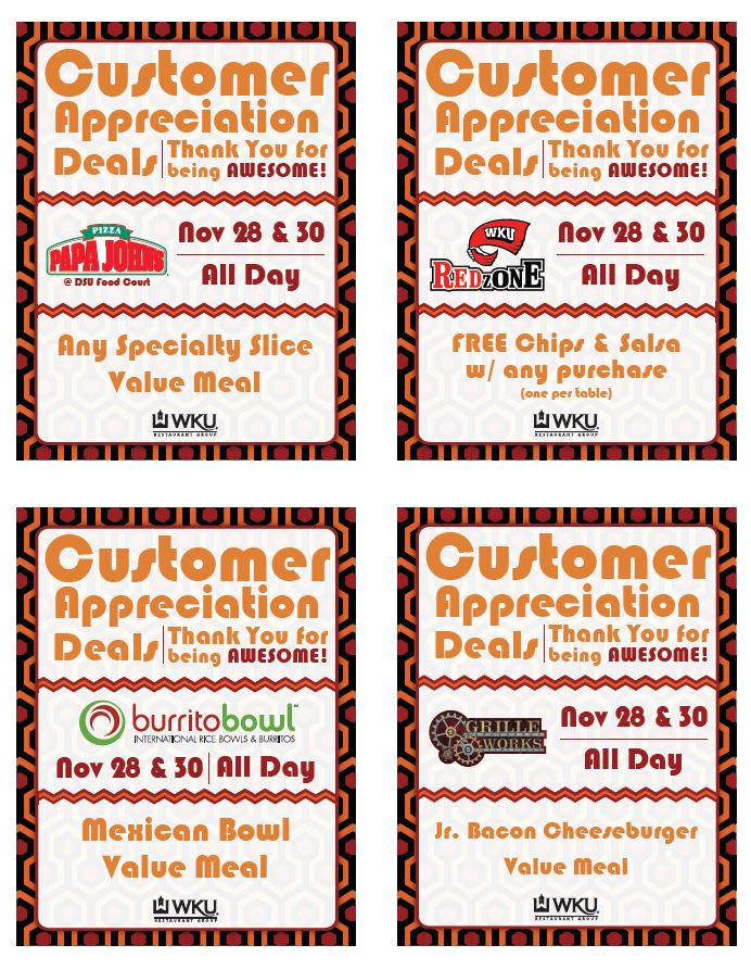 wkurg's tweet photo. Customer Appreciation Week is starting November 27th! Want to know some deals early? Check them out here! https://t.co/vmUp3CdBFU