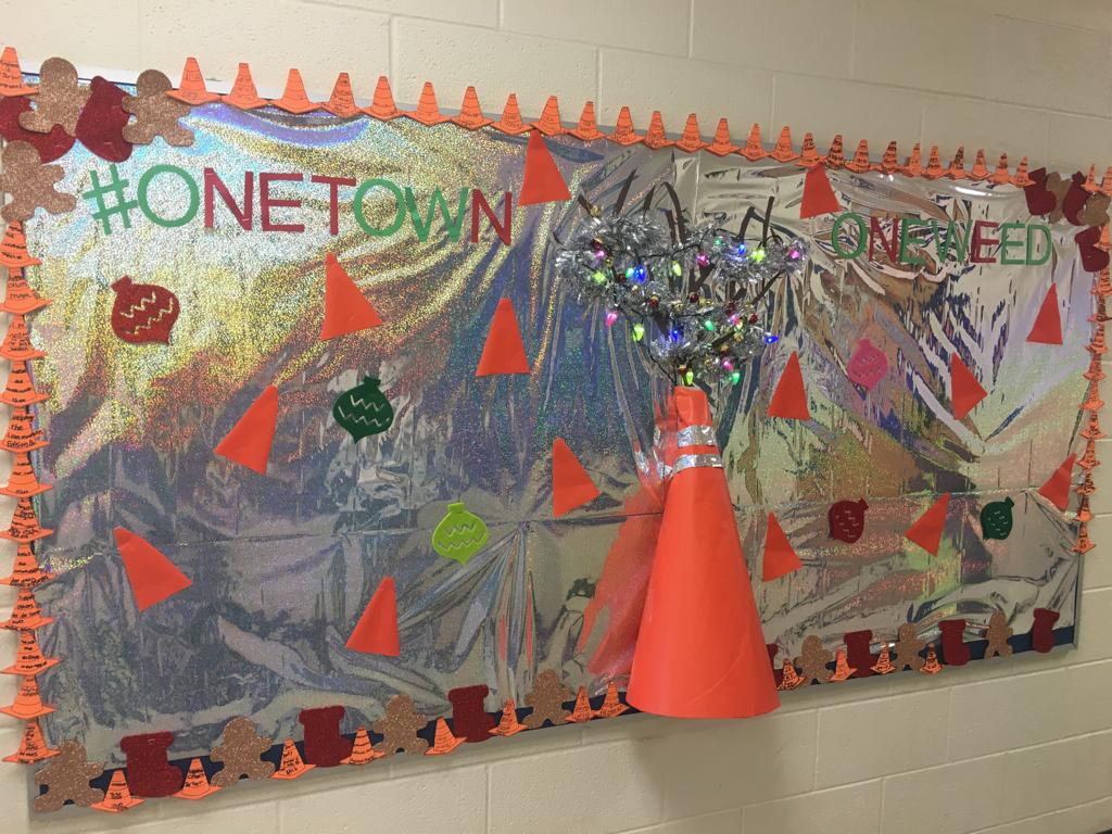 Coneweed lives on inside Barnette Elem! <a href="/Huntersville_FD/">Huntersville Fire</a> @FOX46News <a href="/wcnc/">WCNC Charlotte</a> <a href="/CharMeckSchools/">Charlotte-Mecklenburg Schools</a>  @FOX46Nick  #coneweed #RIP  #OneTownOneWeed