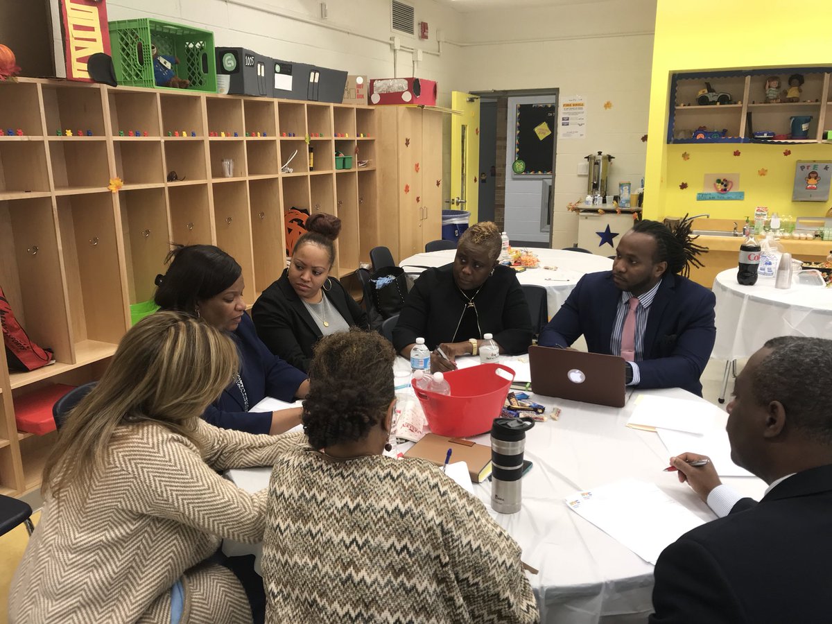 RuxShawn's tweet photo. @D29Shines principal’s advisory group thinking deeply about next steps! #thework #educationsaveslives #movingforwardwithpurpose @NYCSchools @FollowCSA @CarmenFarinaDOE https://t.co/6LIvWuR4pd