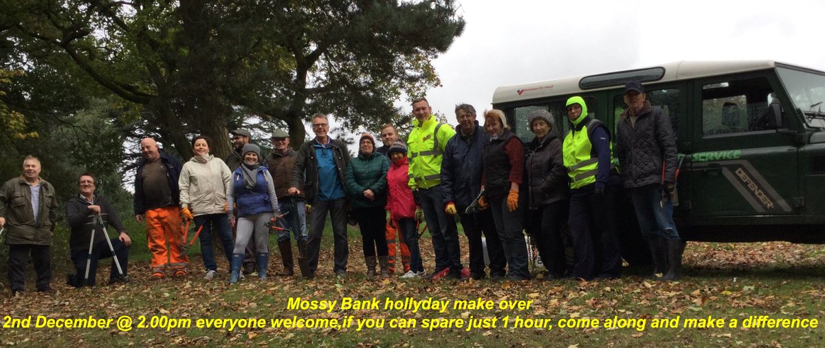 FoMossyBank's tweet photo. Friends of Mossy Bank are doing another mini makeover, we had so much fun doing the last one and made a good start to the improvement of Mossy Bank.
Come and join us, have fun, meet the team and be part of a caring local community in Boldmere. 
Saturday December 2nd at 2pm. https://t.co/OfjQBHkdwT