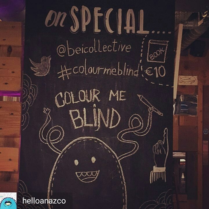 beicollective's tweet photo. Boom! #ColourMeBlind #exhibition #colouringbook https://t.co/uExkjwggLY