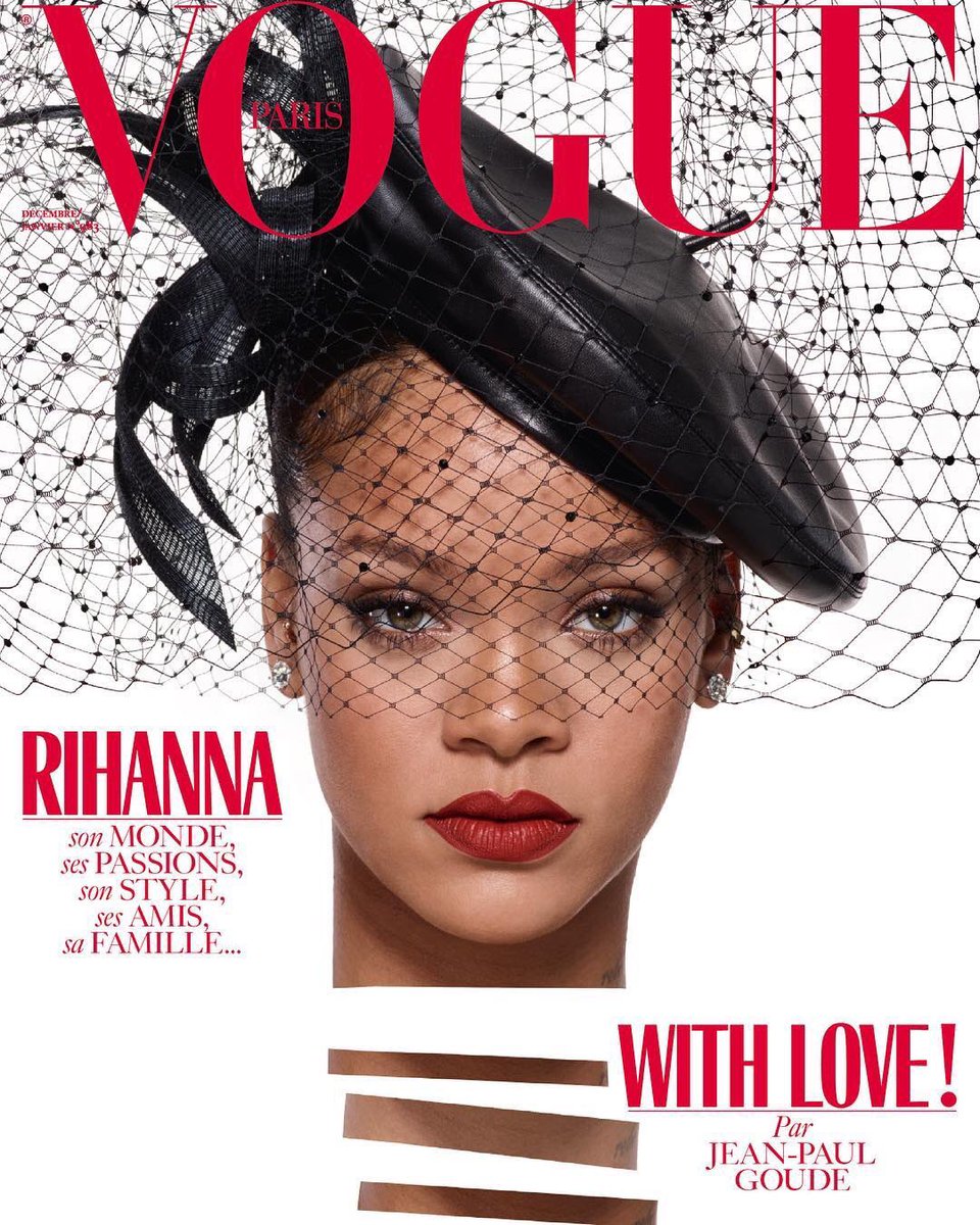 MishadyMedia's tweet photo. Snapshot: @badgalriri by #juergenteller for @vogueparis December 2017. https://t.co/pWpLqhqn51