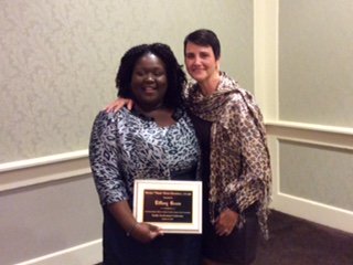 FCPSMaryland's tweet photo. ICYMI … Congrats to parent Tiffany Green for winning the Nicole Hines Memorial Award for her unwavering commitment to student success! 
She was nominated by @FCPSMaryland Family &amp; Community Involvement Teacher Specialist @QuatmanWilder. #FCPSProud https://t.co/ZbPHxaE31P