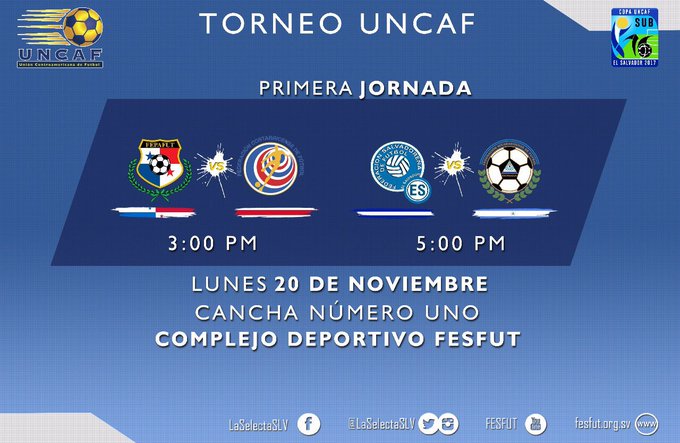 Sub-16: Campeonato Centroamericano - El Salvador 2017. DPGJnmaX0AEO5Oi