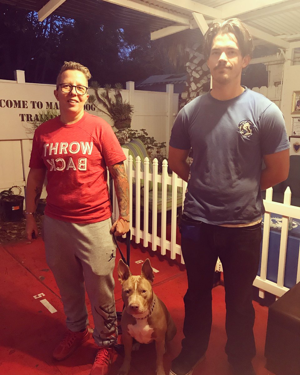 MasterDog22's tweet photo. Mimi with her happy owner Lara &amp; trainer Josh🐶😀😍Obedience Dog Training &amp; more! 818-290-9411. https://t.co/7zXLW1ZCrM #masterdogtraining #woodlandhills #staffordshirebullterrier #pitbull #obedience #dogboardandtrain #dogbootcamp #maximbasyro #losangeles #dogtrainer #dogtraining https://t.co/yScGQclilJ